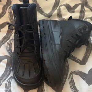 Nike Kids Black Boots